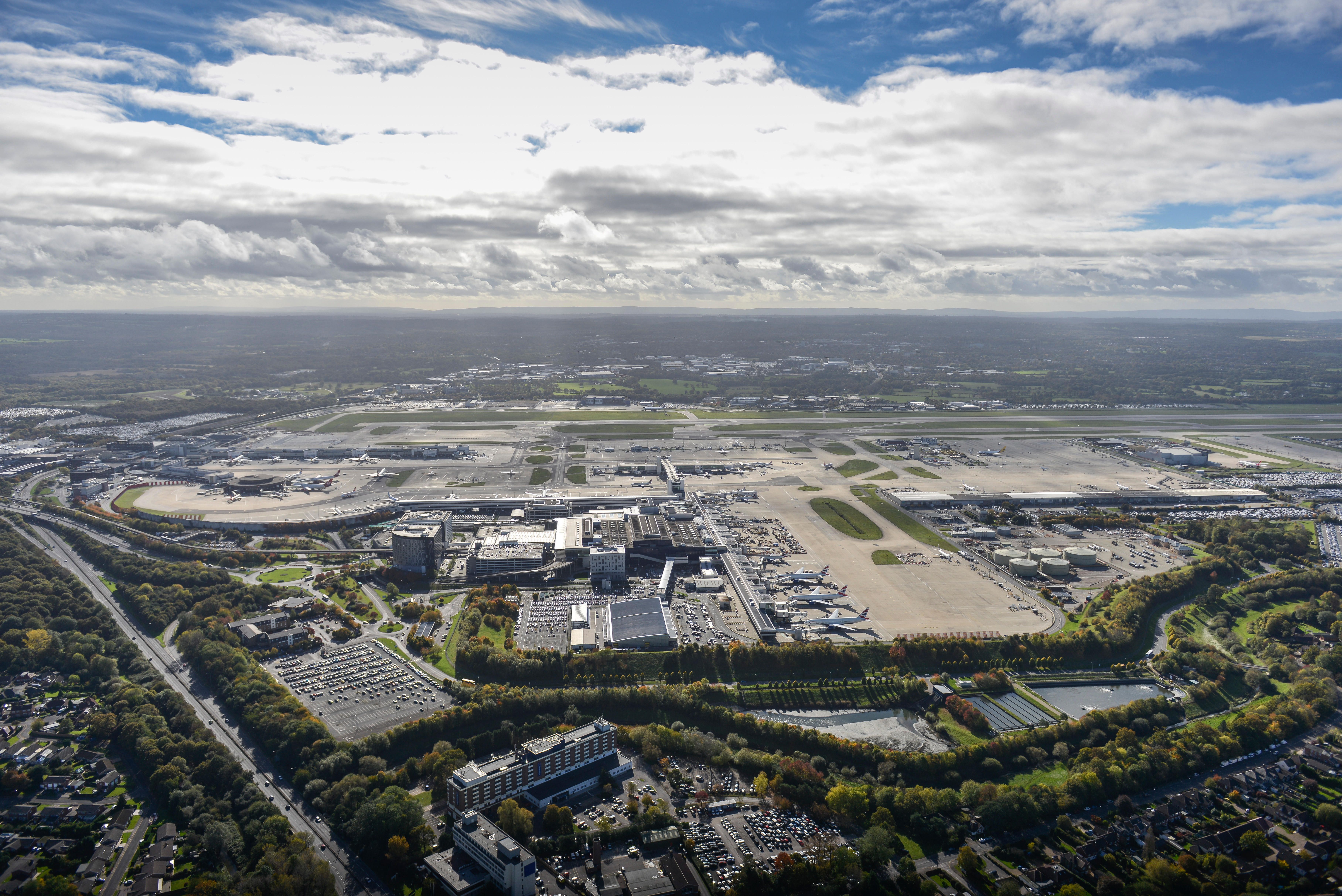 Biludlejning i Gatwick