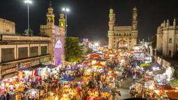Find billige flybilletter til Hyderabad
