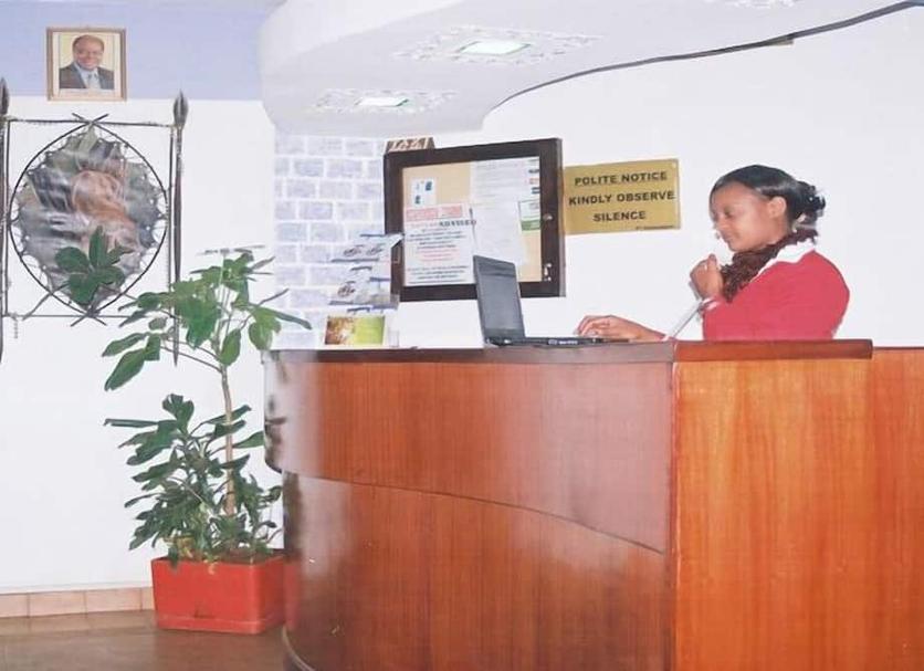 Receptionist Billede