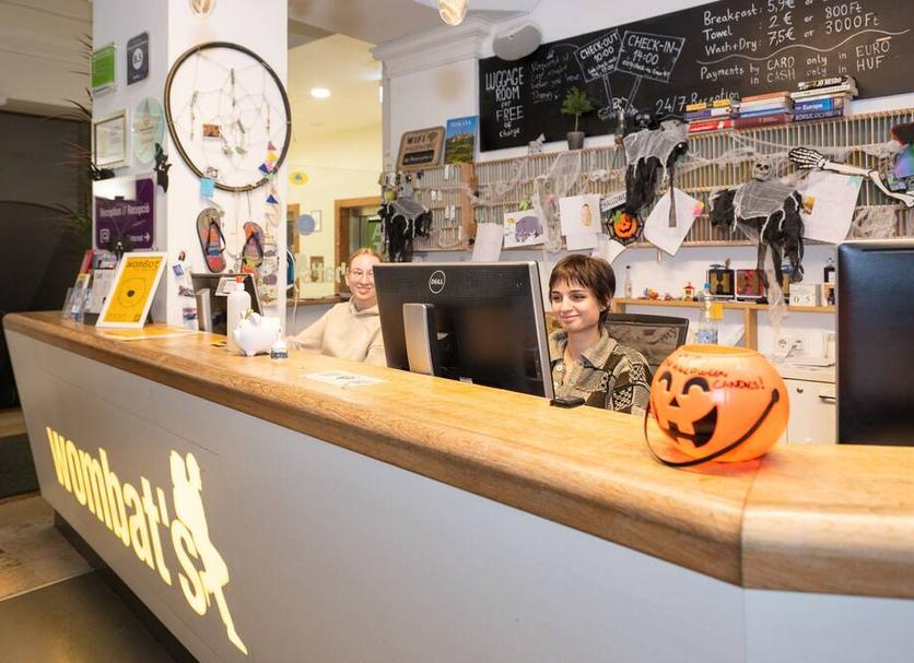 Receptionist Billede