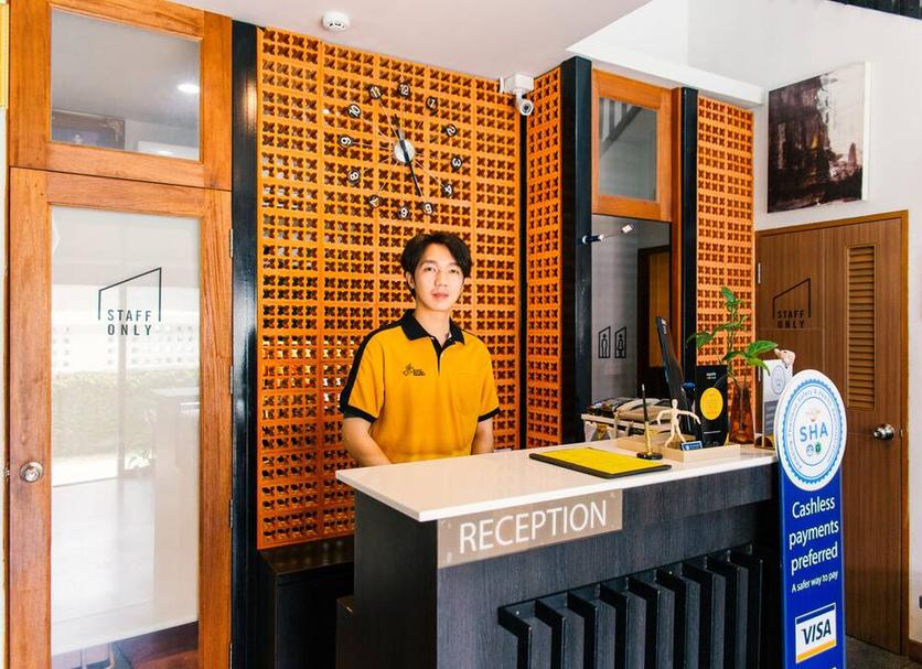 Receptionist Billede