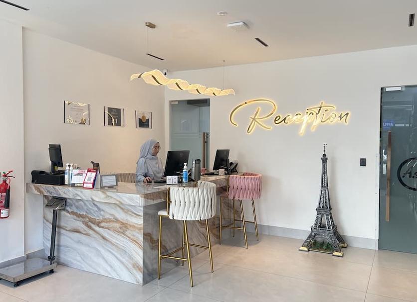 Receptionist Billede