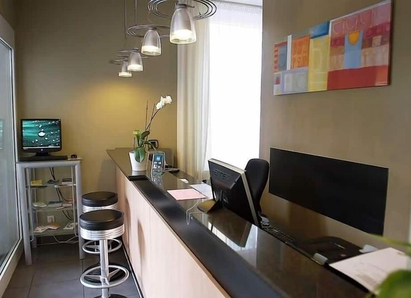 Receptionist Billede