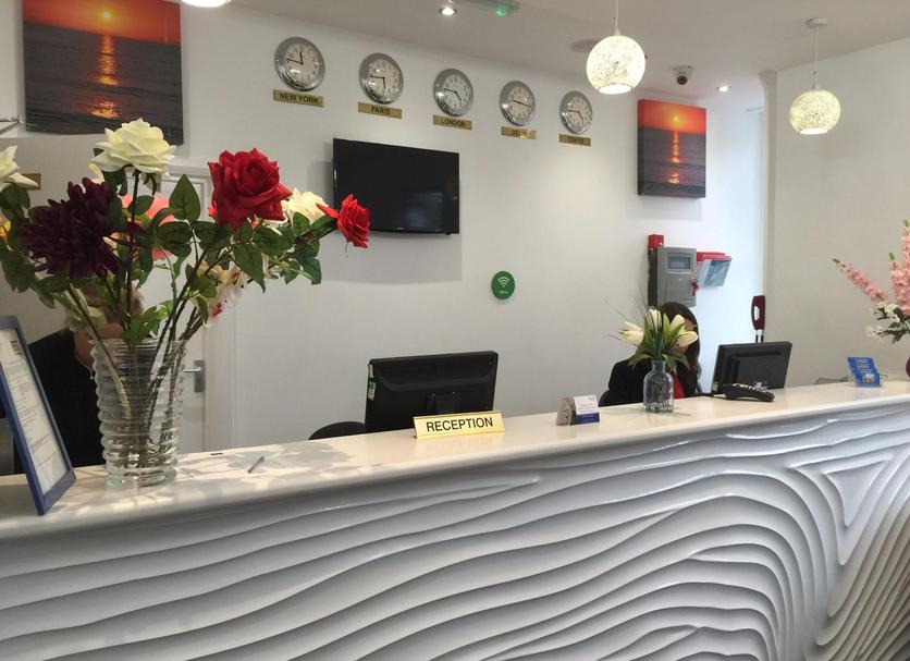 Receptionist Billede