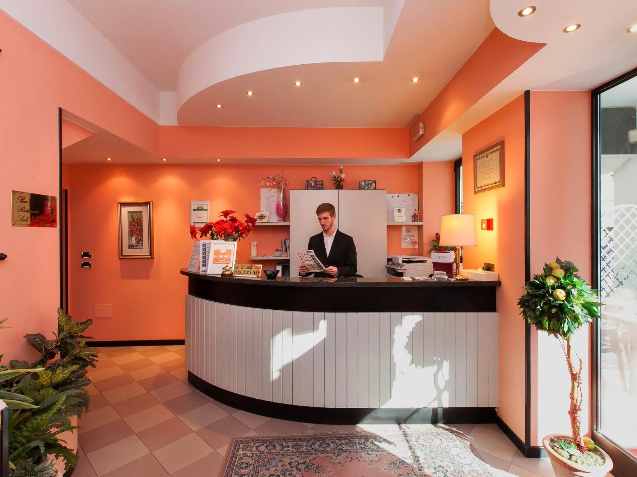 Receptionist Billede