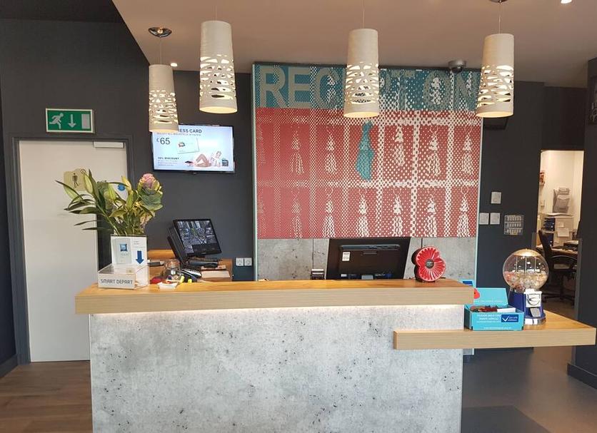 Receptionist Billede