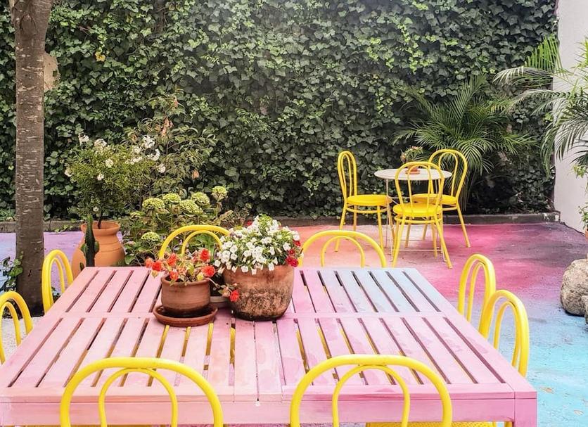 Patio Billede