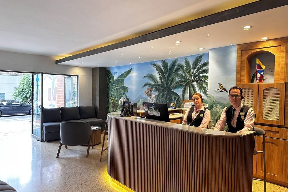 Receptionist Billede