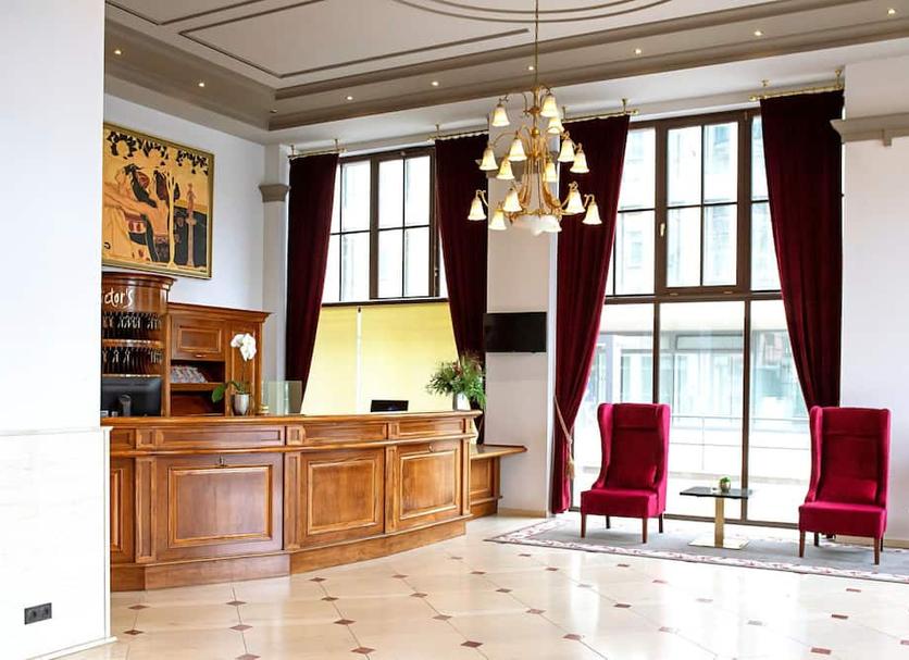 Receptionist Billede