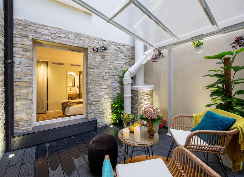 Patio Billede