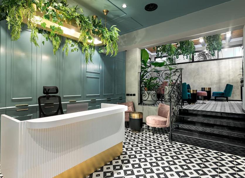 Receptionist Billede