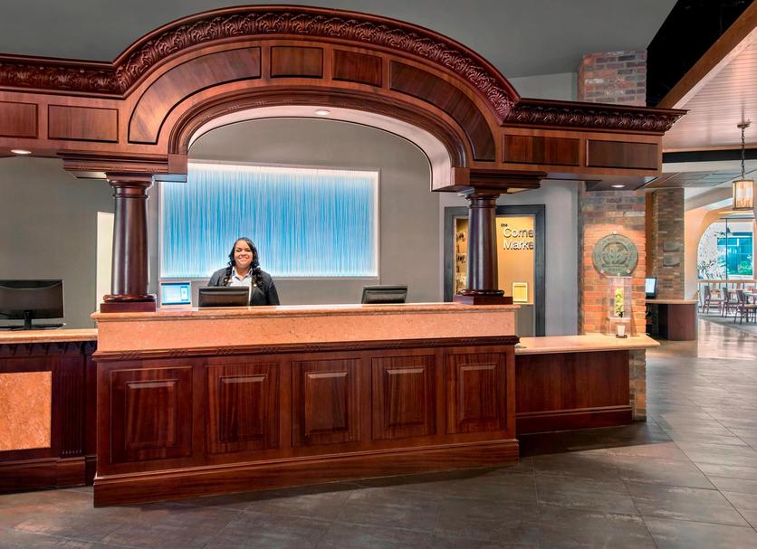Receptionist Billede