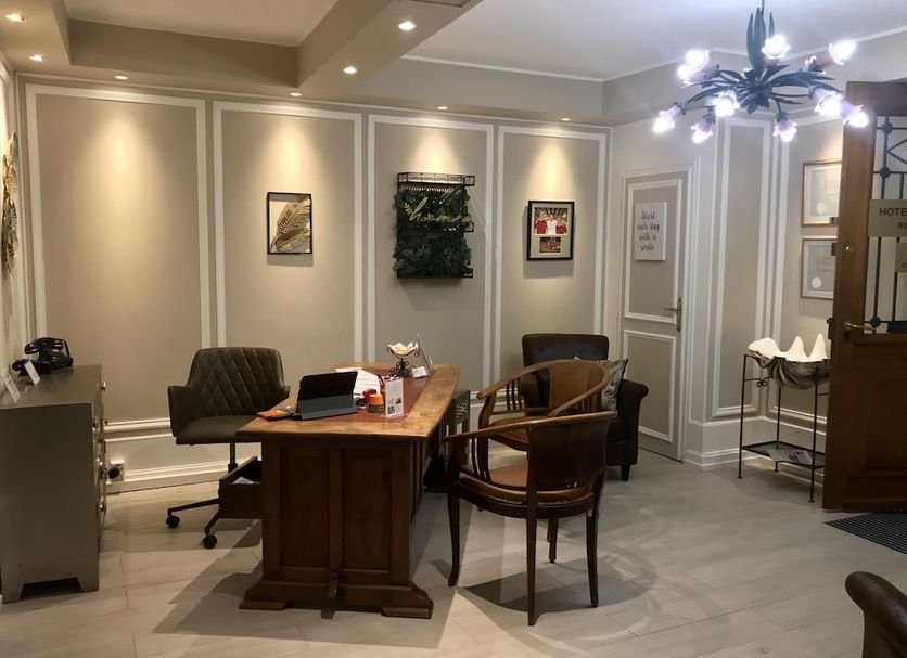 Receptionist Billede