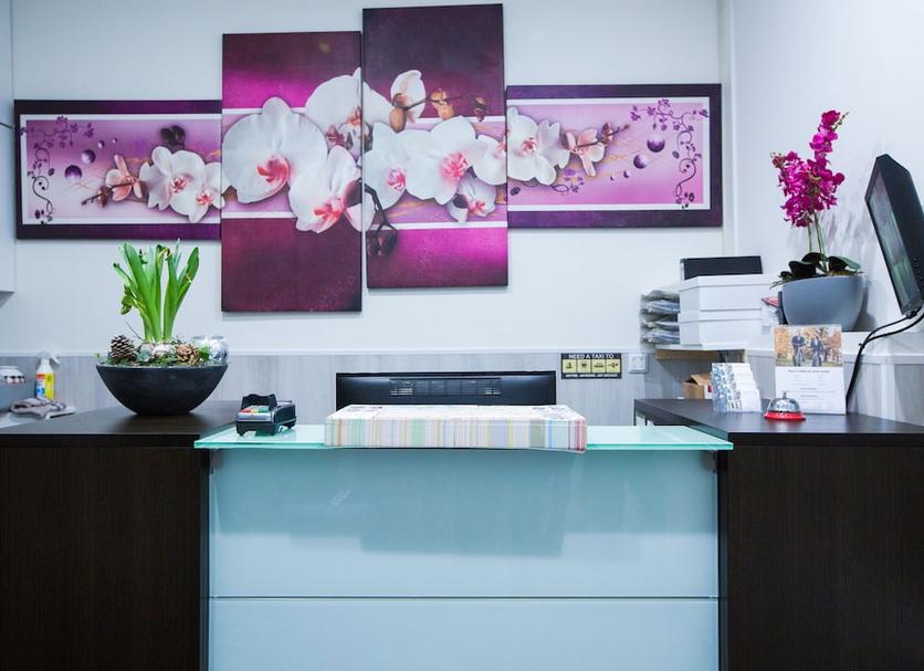 Receptionist Billede