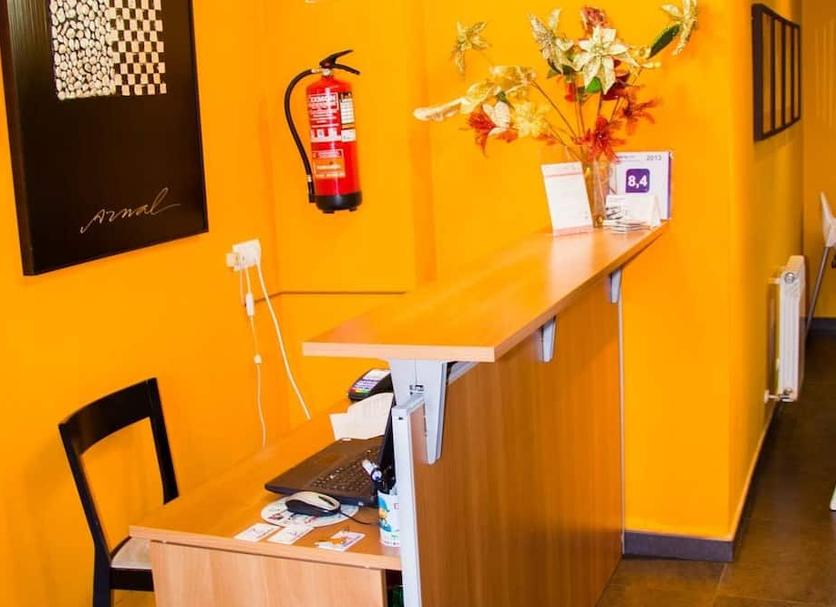 Receptionist Billede