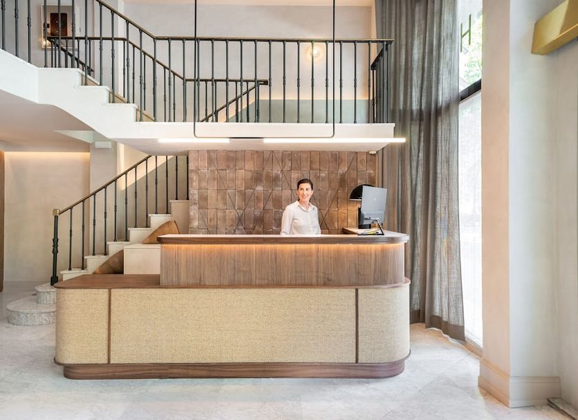Receptionist Billede