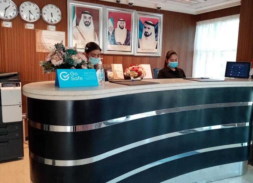 Receptionist Billede