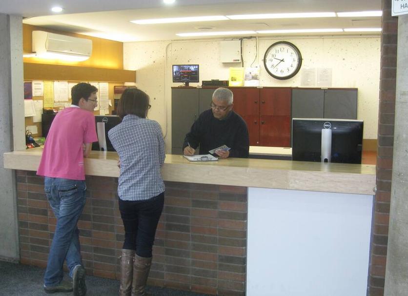 Receptionist Billede