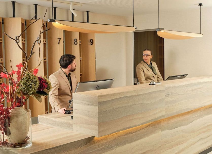 Receptionist Billede