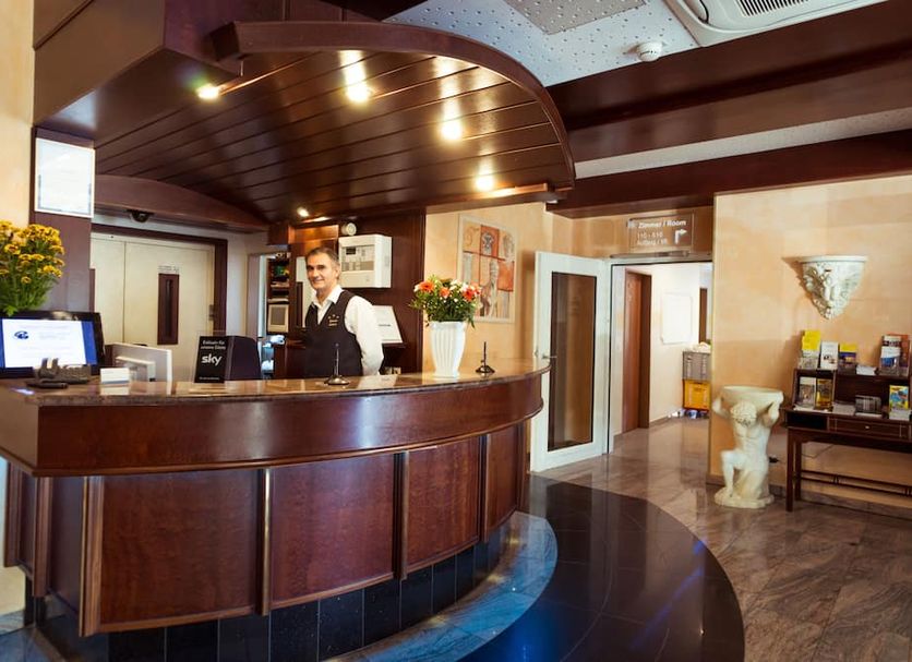 Receptionist Billede
