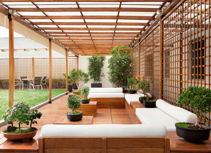 Patio Billede