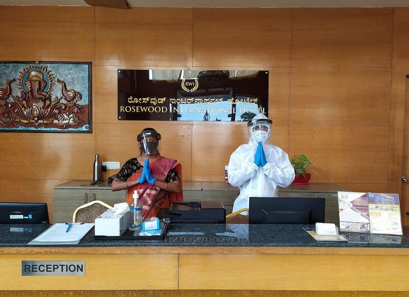 Receptionist Billede