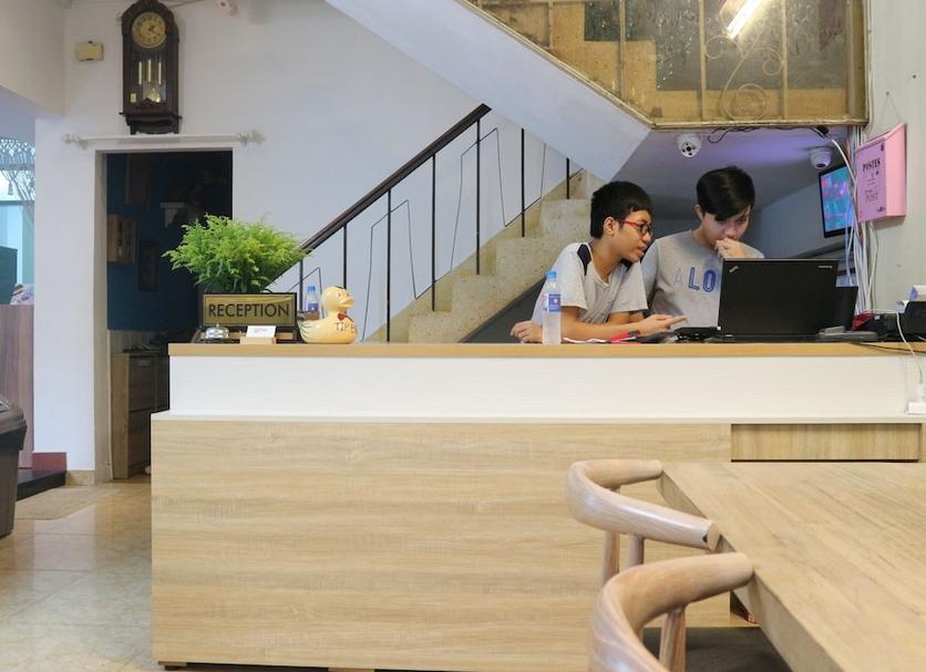 Receptionist Billede