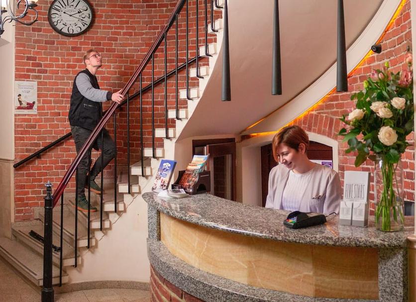 Receptionist Billede