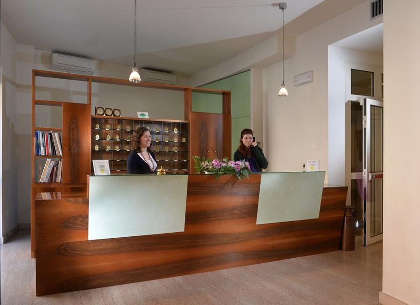 Receptionist Billede