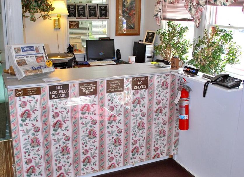Receptionist Billede