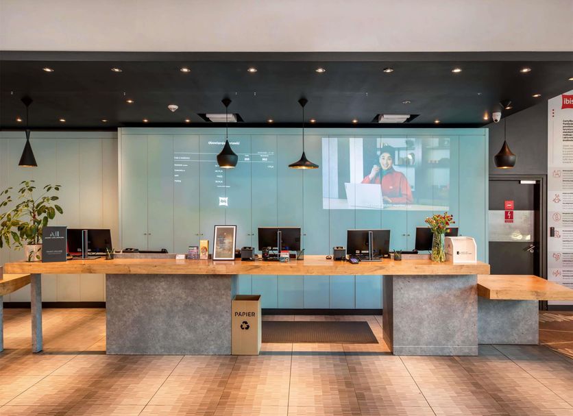 Receptionist Billede
