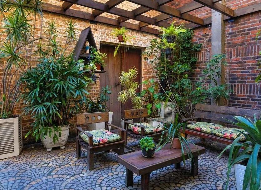 Patio Billede