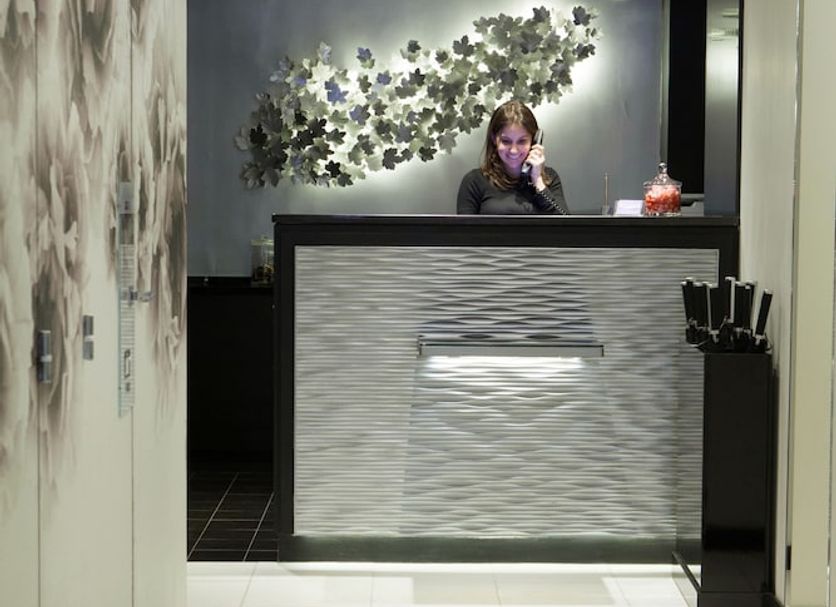 Receptionist Billede