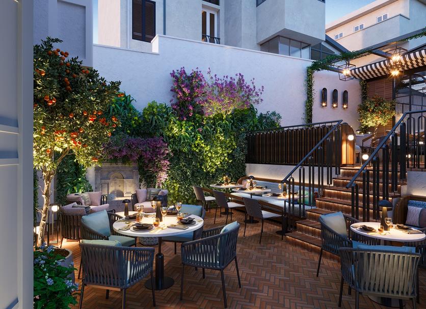 Patio Billede