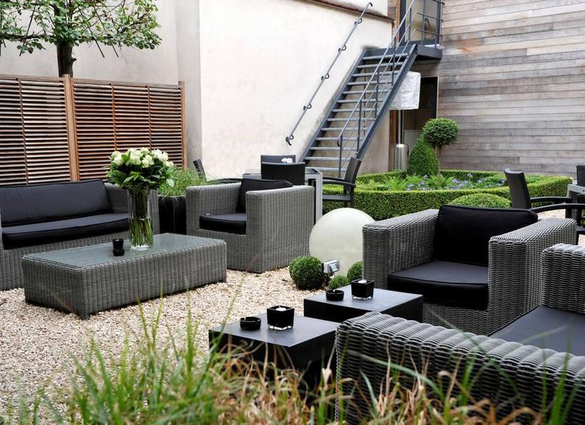 Patio Billede