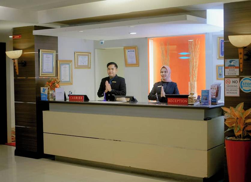 Receptionist Billede