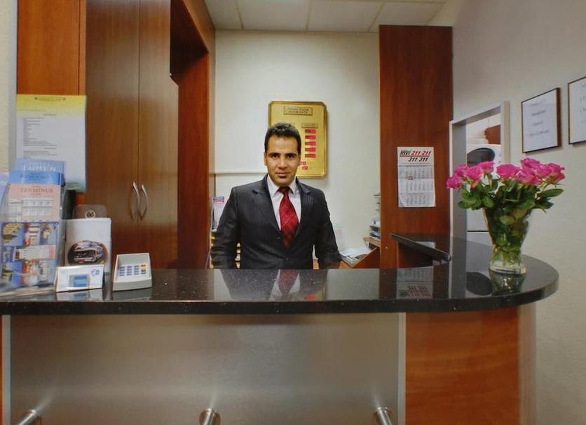 Receptionist Billede