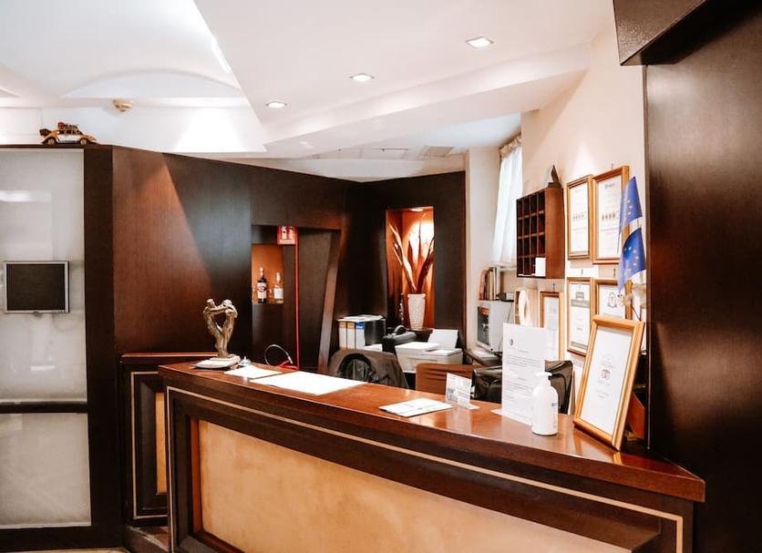 Receptionist Billede