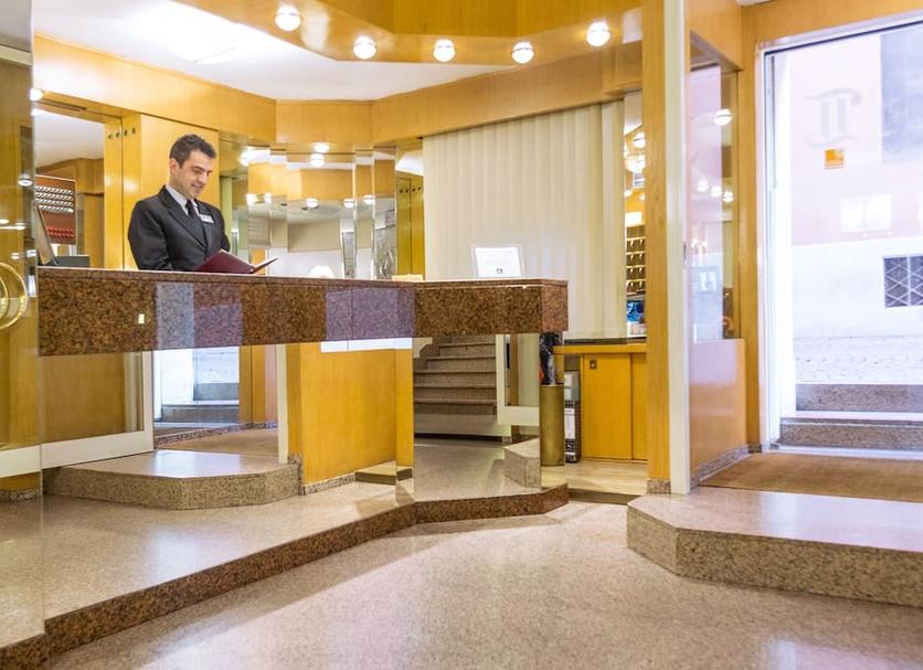 Receptionist Billede