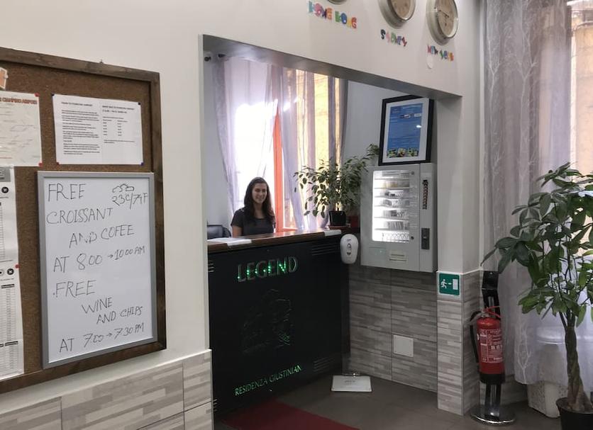 Receptionist Billede