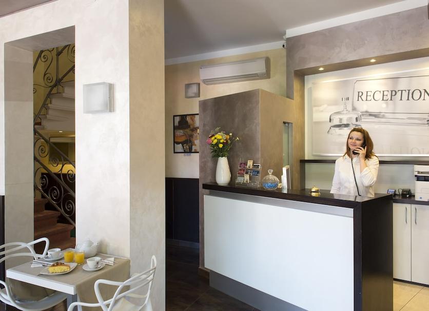 Receptionist Billede