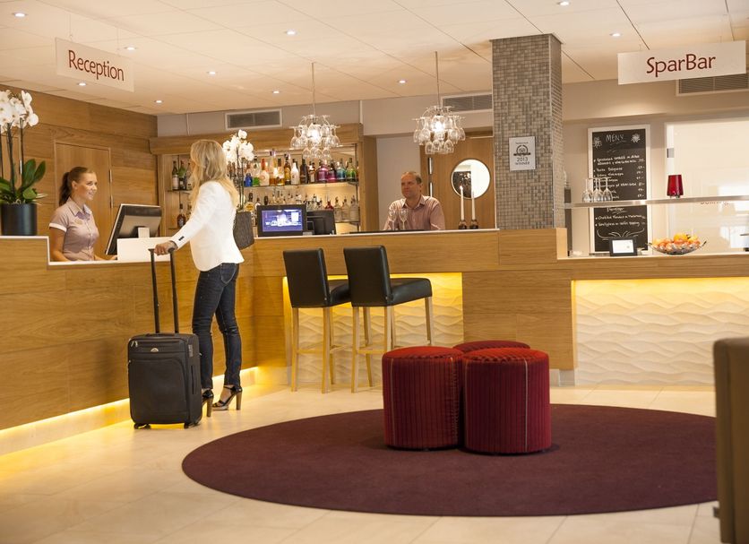 Receptionist Billede