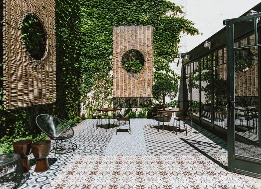 Patio Billede