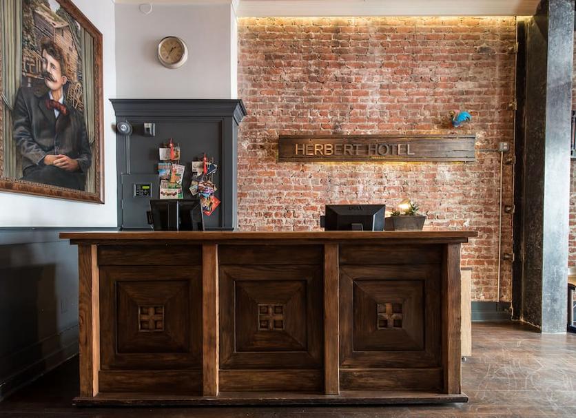 Receptionist Billede