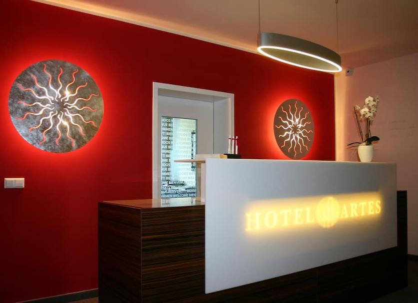 Receptionist Billede