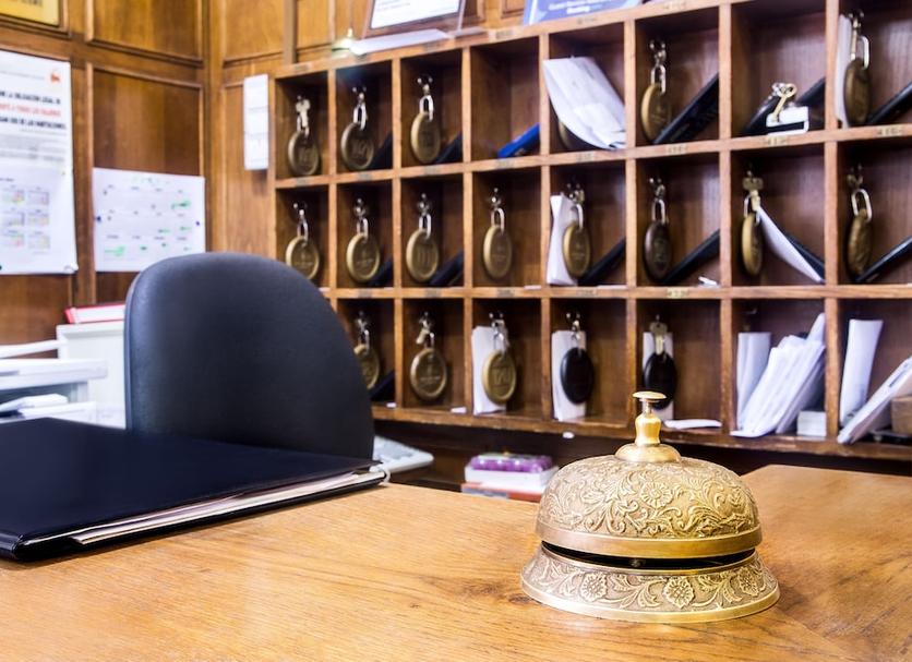 Receptionist Billede