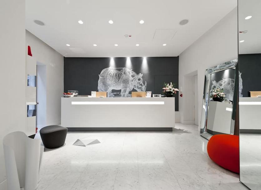 Receptionist Billede