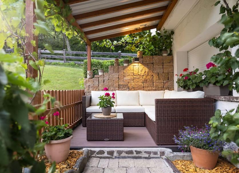 Patio Billede