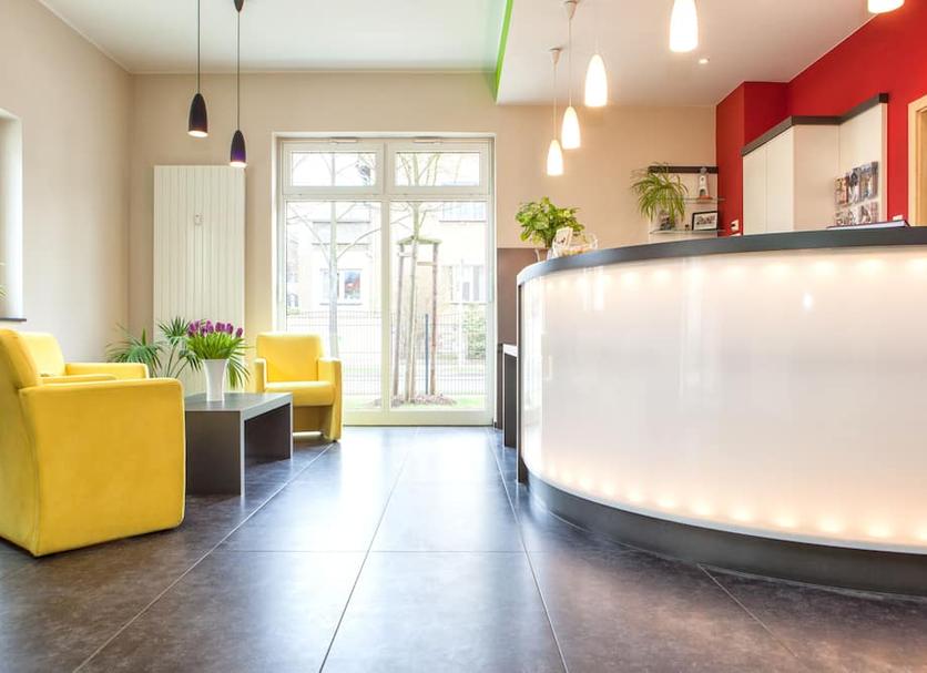 Receptionist Billede