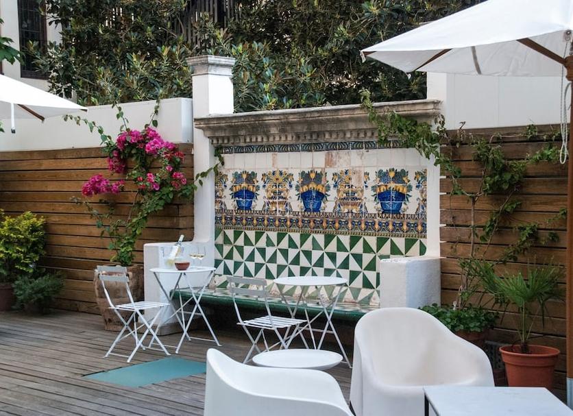 Patio Billede